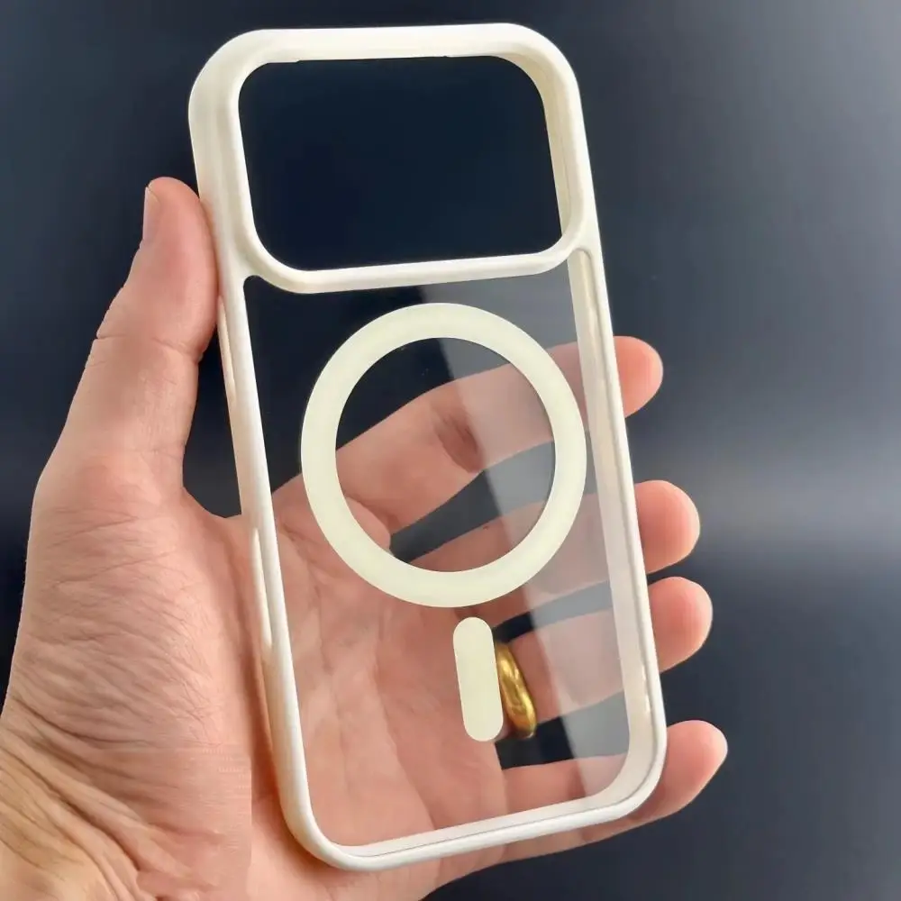 รูปสินค้า เคสกันกระแทกแม่เหล็ก Magsafe ใสสำหรับ iPhone 17 Pro Max