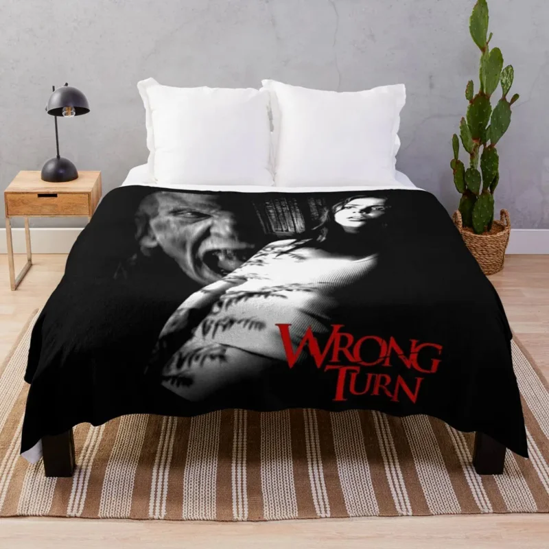 

Wr-ong Turn Throw Blanket Blanket For Travel Light