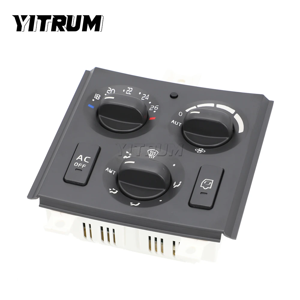 YITRUM 21318121   온도 센서가있는 볼보 트럭 FH12 FH13 용 트럭 에어컨 난방 제어 장치 결합 스위치