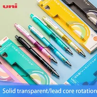 Uni Mechanical Pencil 450T Kuru Toga 0.5mm Lead Continuous Core Automatic Rotating lápices For Students Kids Stationery Supplies 2