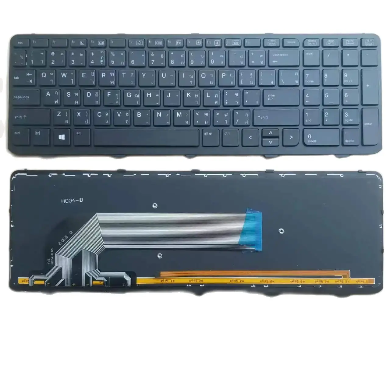 Nuova Tastiera Tailandese Per Hp Probook 450 G0 450 G1 450 G2 455 G1 455 G2 470 G0 470 G1 470 G2 Ti Tastiera Con Retroilluminazione