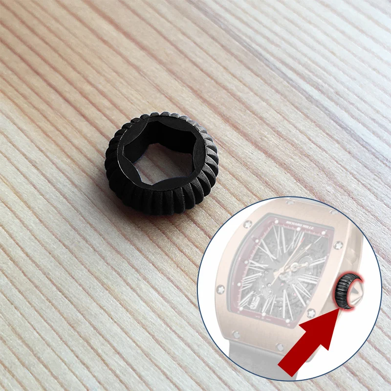 Anello Corona Orologio In Gomma Per Orologio Automatico Rm Richard Mille Rm023 Rm17