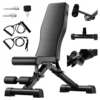 Adjustable Weight Bench for Full Body Workout Multifunctional Strength Training Dumbbell Bench Press Foldable 1000 lbs Capacity 1