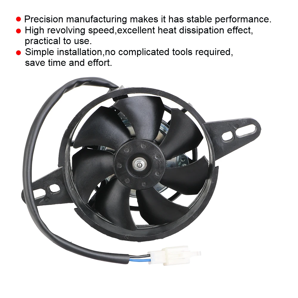 Oil Cooler 200cc 250cc Engine Radiator For ATV Quad Go Kart Buggy Motocross Motorcycle Spare Parts Motorcycle Cooling Fan