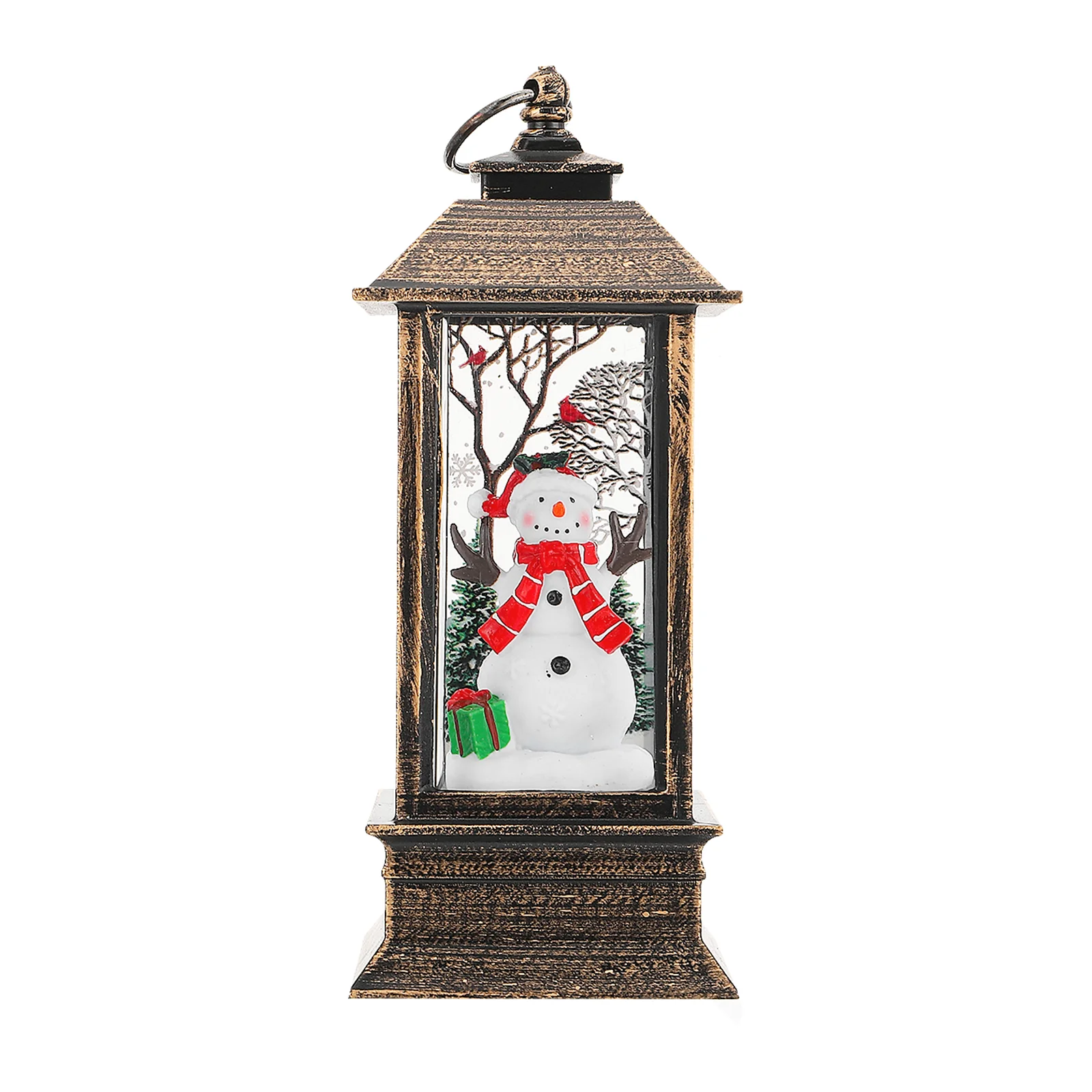 

Mini Christmas Light Xmas Glowing Tabletop Night Light Christmas Mini Lanterns