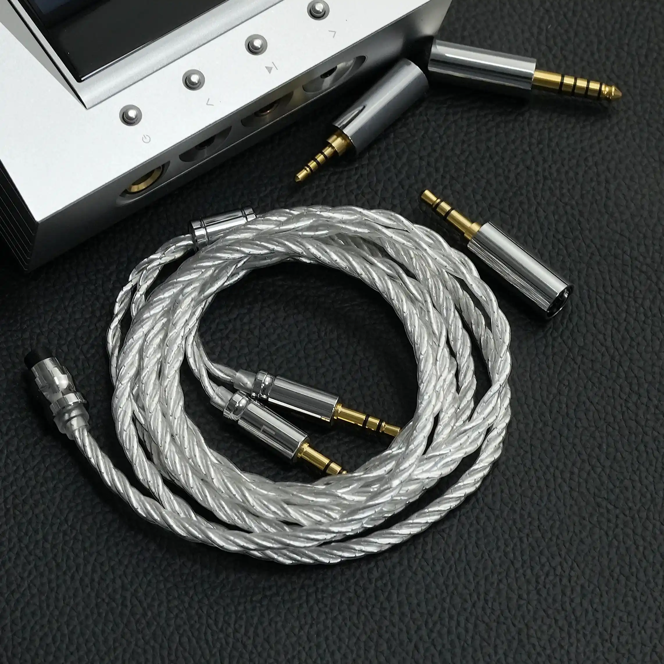 ivipQ-34 Cable 4-Core MMCX/QDC/2Pin 0.78mm 3.5 Stereo 4.4 Balanced