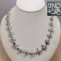2024 Selling Exquisite High Quality UNO DE 50 Fashion Classic 925 Necklace Jewelry Romantic Holiday Gift 1