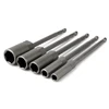 1pcs 150mm Length Extra Deep Bolt Nut Driver Bit 1/4 inch 6.35mm Hex Shank Wrench Socket Screw Driver for Power Tool 6-19mm 6