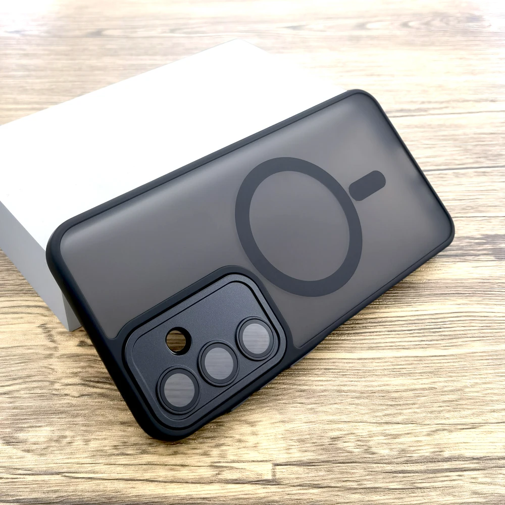 Luxury Matte Case with Magsafe Charging Cover