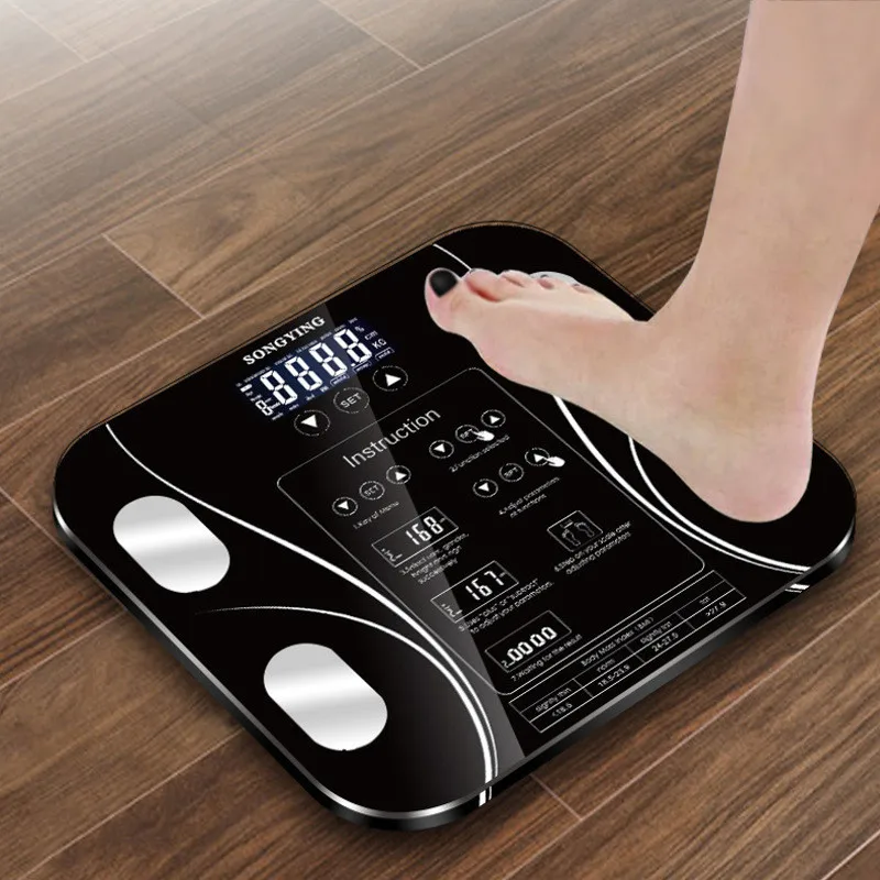 Best selling Bathroom Scale Electronic Floor Scales Digital Mi Body Fat Weight  Scale Body Composition Analyzers