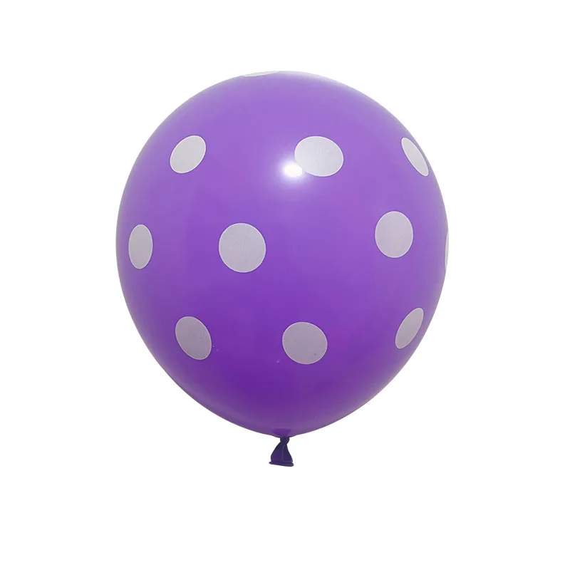 thumbnail image 1 of 12 globos de látex de 12 pulgadas con lunares rojos, negros, azules y verdes, decoración para fiestas de cumpleaños de mariquitas, suministros para fiestas de baby shower para niñas, 1 of 5