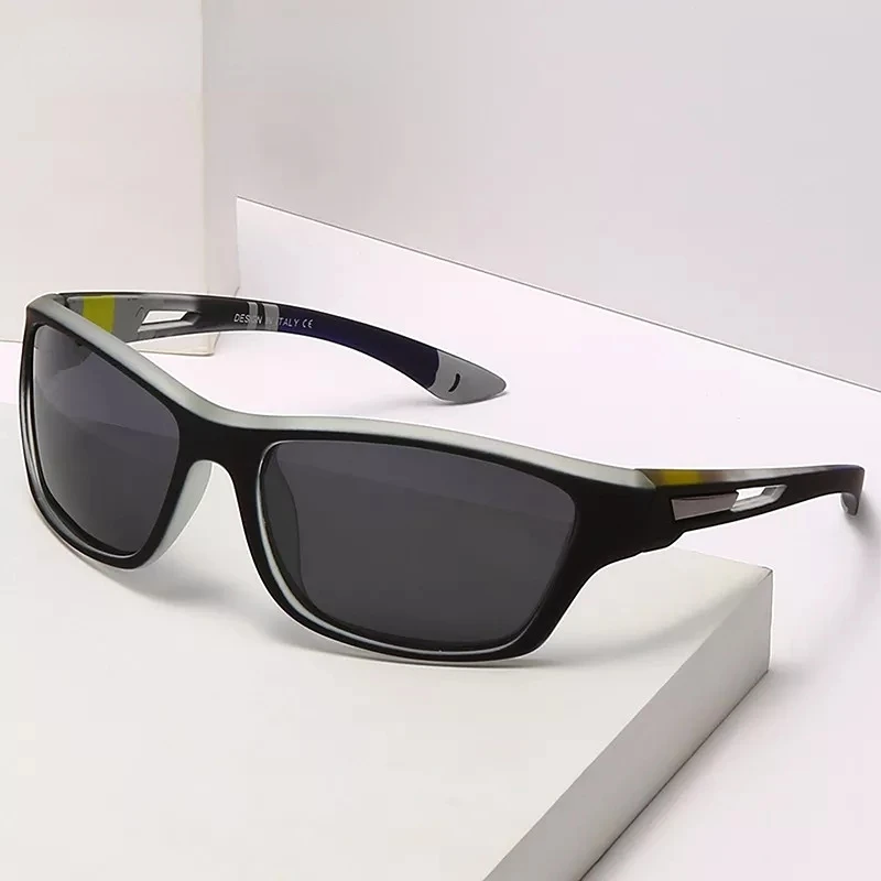 - Night Vision Glasses Polarized Sunglasses Men Outdoor Sport Cycling Sun Glasses Anti Glare Driver Color Mirror Shades Goggles