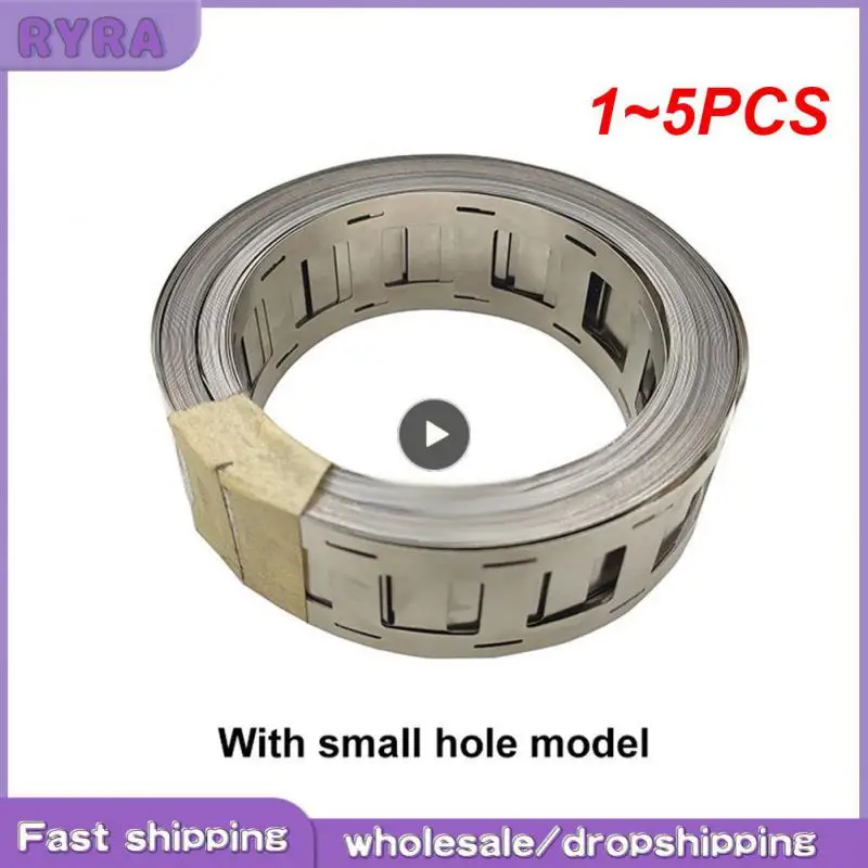 

1~5PCS 2P 21700 0.15mm Nickel Plated Steel Strip Sheet Nickel Holder High Purity Pure Nickel Belt For Lithium Batteries