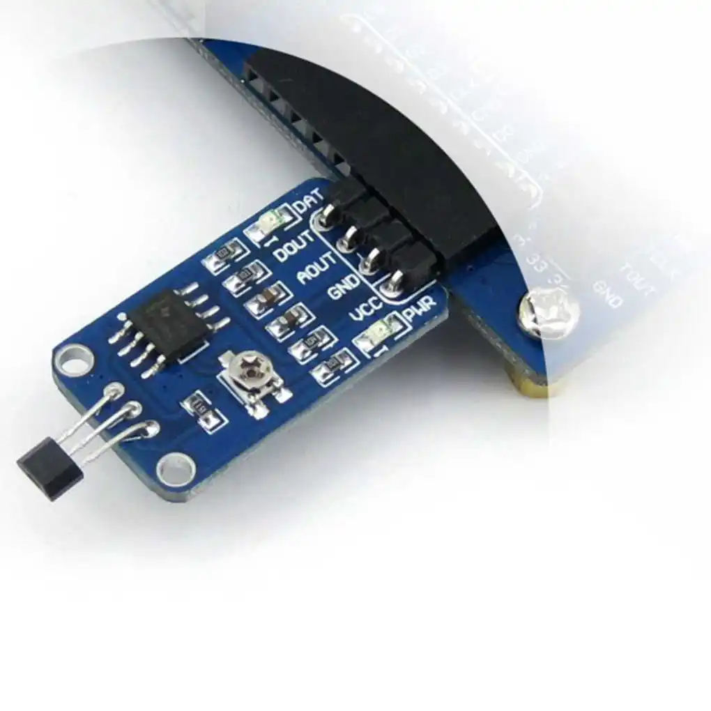 

49E Hall Sensor LM393 Linear Hall Effect Sensitivity Detection Module Motor Speed Board