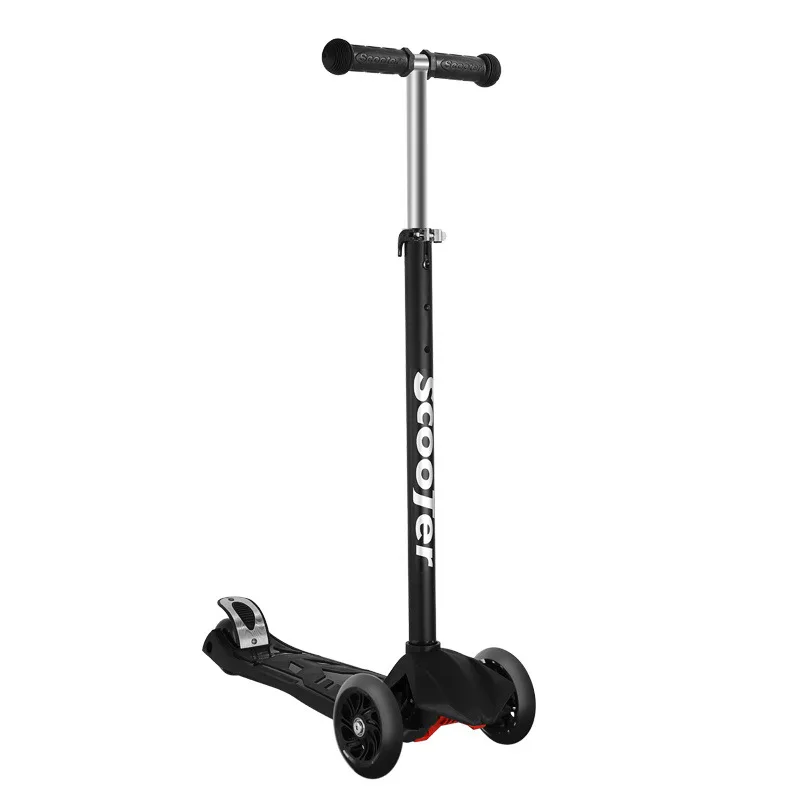 Children's Four-wheel Flashing Liftable And Removable Three-in-one Pedal Foot Kick Scooter