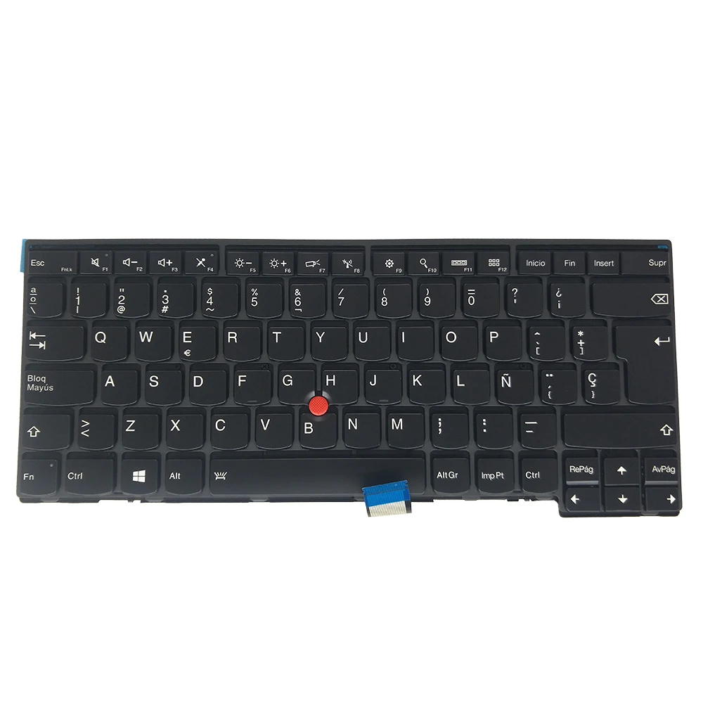 Teclado Portátil para Lenovo Thinkpad es Espanhol Retroiluminado T440 T450 T440p T440s T431 E431 L440 T460 L470 Sn20l01730 01ax320 - Imagem 5