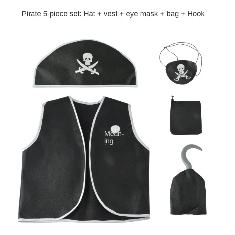 Kids Pirate Costume Set 3