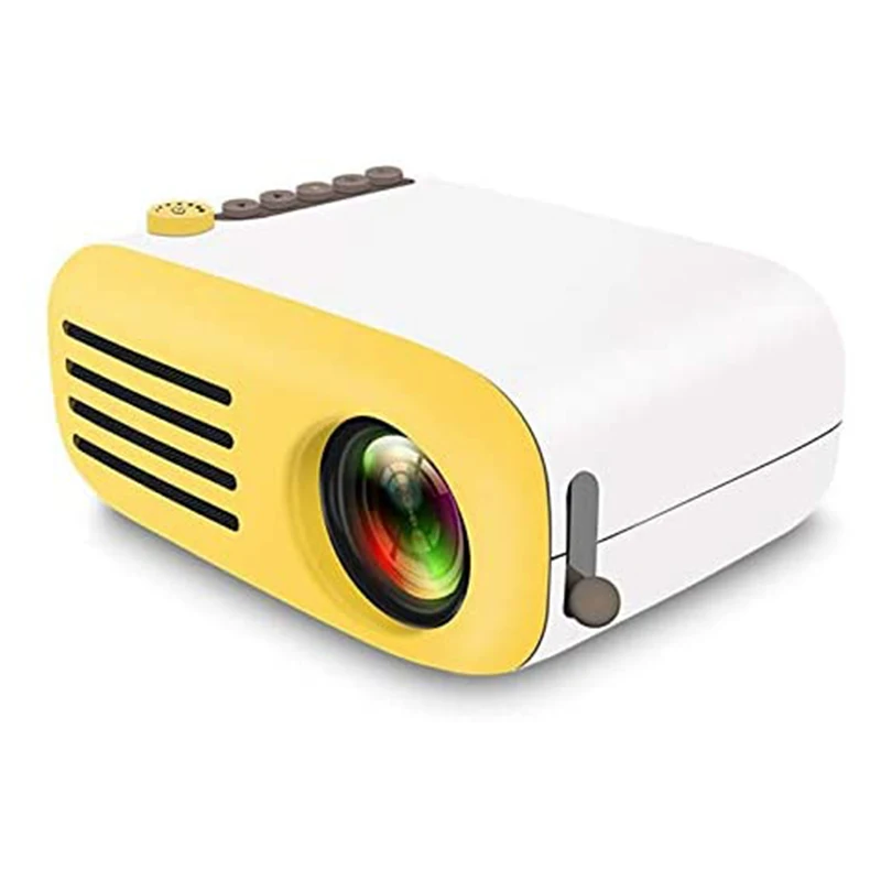 

Mini Projector Yg200 Home Portable Led Projector Supports Hd 1080P Small Projector 20-60 Inch Projection Size US Plug