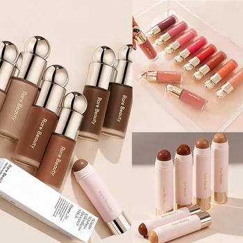 Rare Beauty Liquid Bronze Contouring Moisturizing Natural Lasting Reshaping Contours Creating Shadows Improving Facial Features