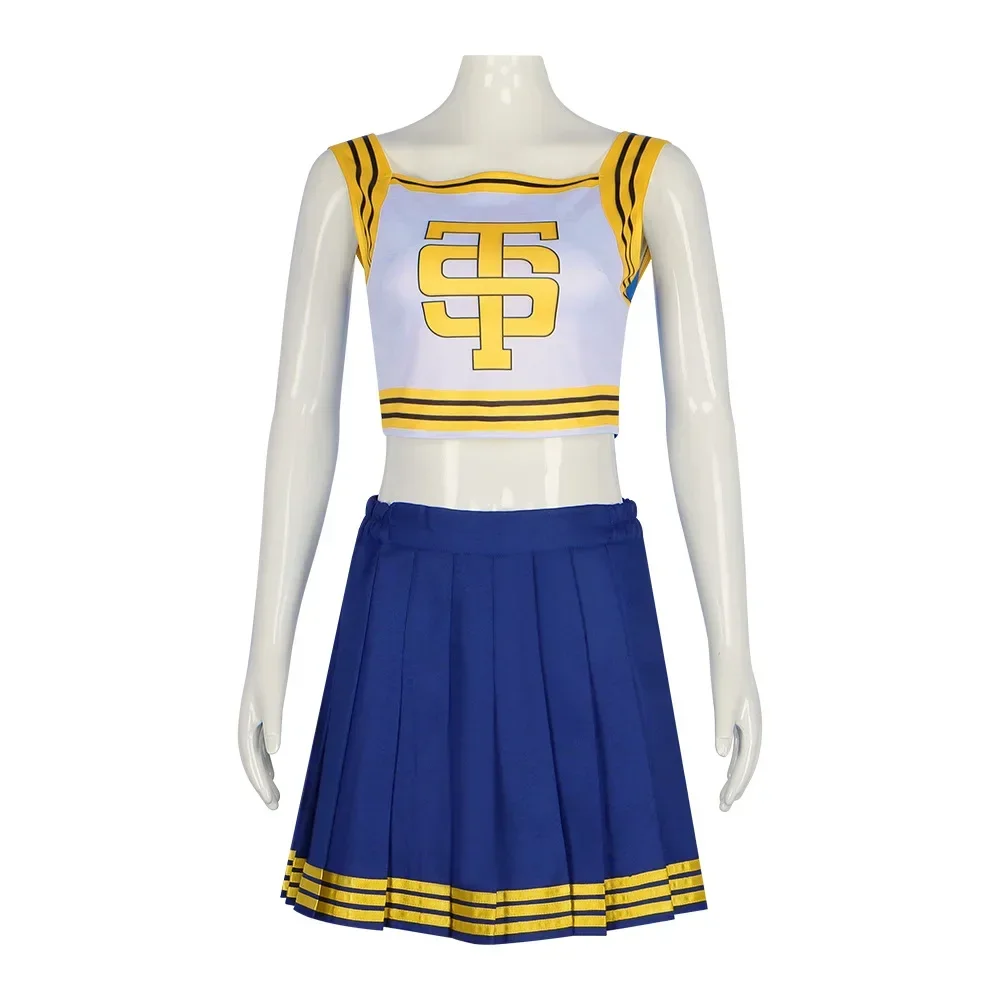 thumbnail image 1 of Uniforme de cosplay de la animadora Taylor Swift, traje de animadora TS Shake It Off, disfraz de fiesta de Halloween para chicas de secundaria, 1 of 5