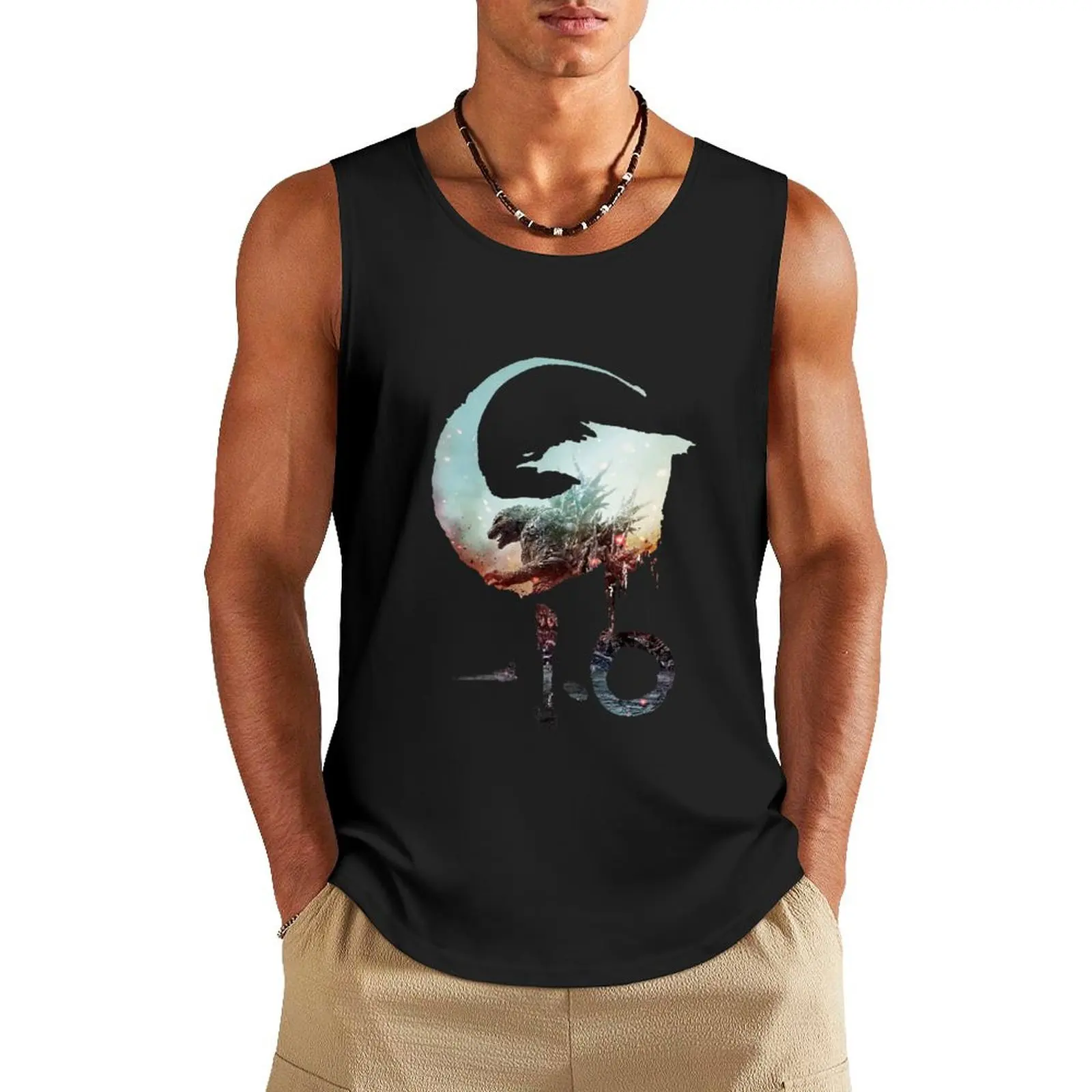 

MINUS ONE -1 Tank Top Men's sleeveless t-shirt Clothing Top
