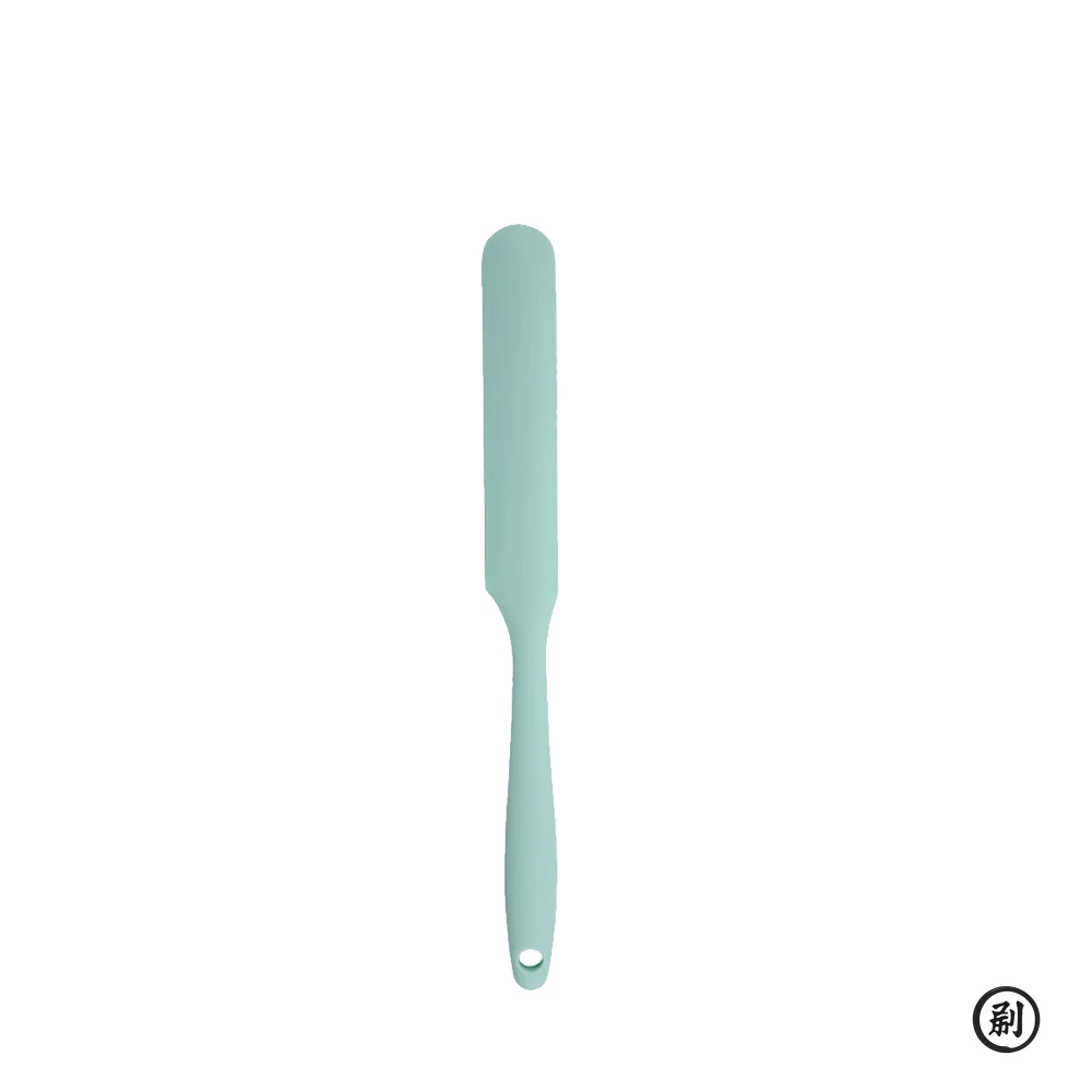 Food Grade Silicone Cream Scraper Household all-in-one Long Cake Spatula Heat-resistant Kitchen Baking Tool - Detail 5