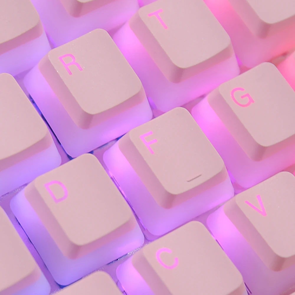 Yunzii Pudim Teclado Mecânico Gaming Tiro Duplo Pbt Oem Perfil Keycap Interruptor Cereja Gateron mx Pudim 117 Chaves - Imagem 4