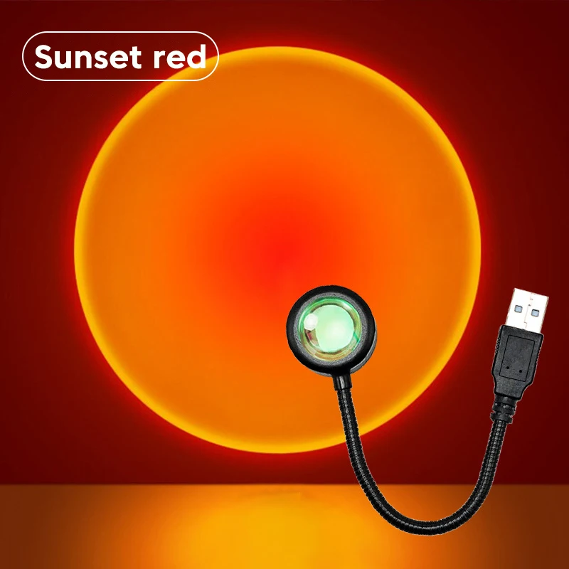 Sunset red