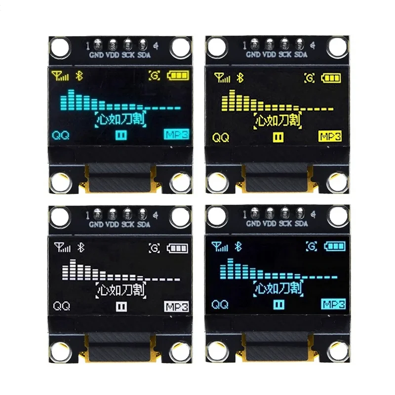 ROHS  0.96ġ oled IIC   oled ÷  128X64 I2C SSD1306 12864 Arduino LCD г