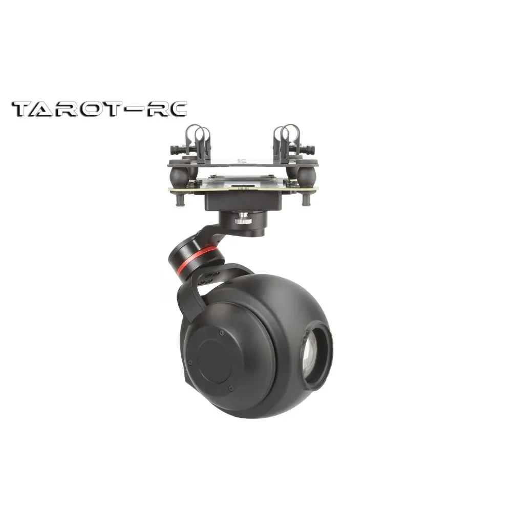 Tarot Cardan T26X-NET Camera Gimbal 3-axis with Optical Zoom 2MP 26X Network Output One Down Button for Industrial Applications