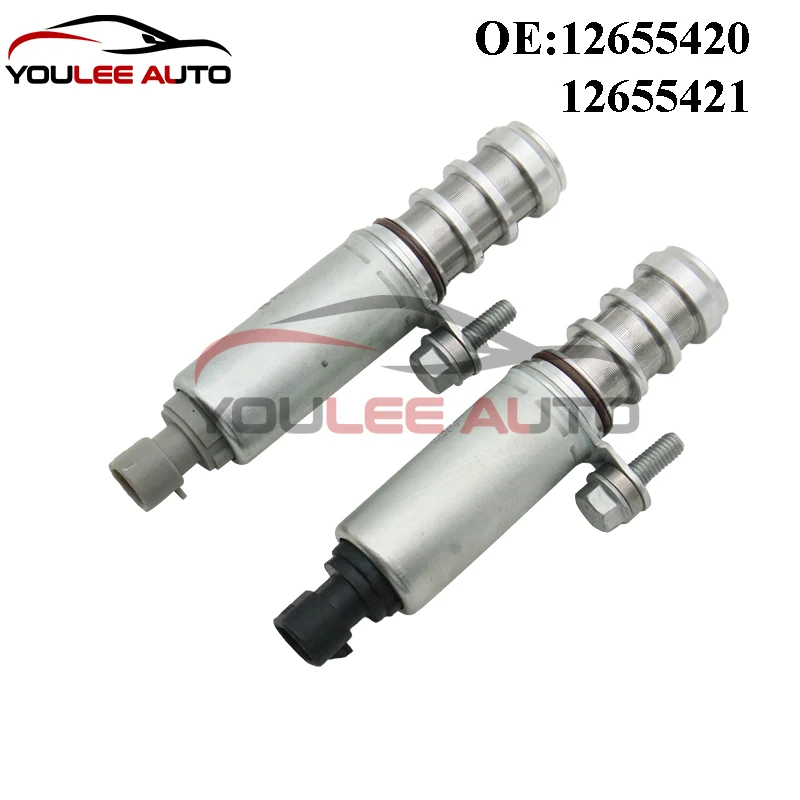 

New 12655420 12655421 Intake & Exhaust Variable Valve Timing VVT Solenoid For Chevrolet Captiva Equinox GMC Terrain Auto Parts
