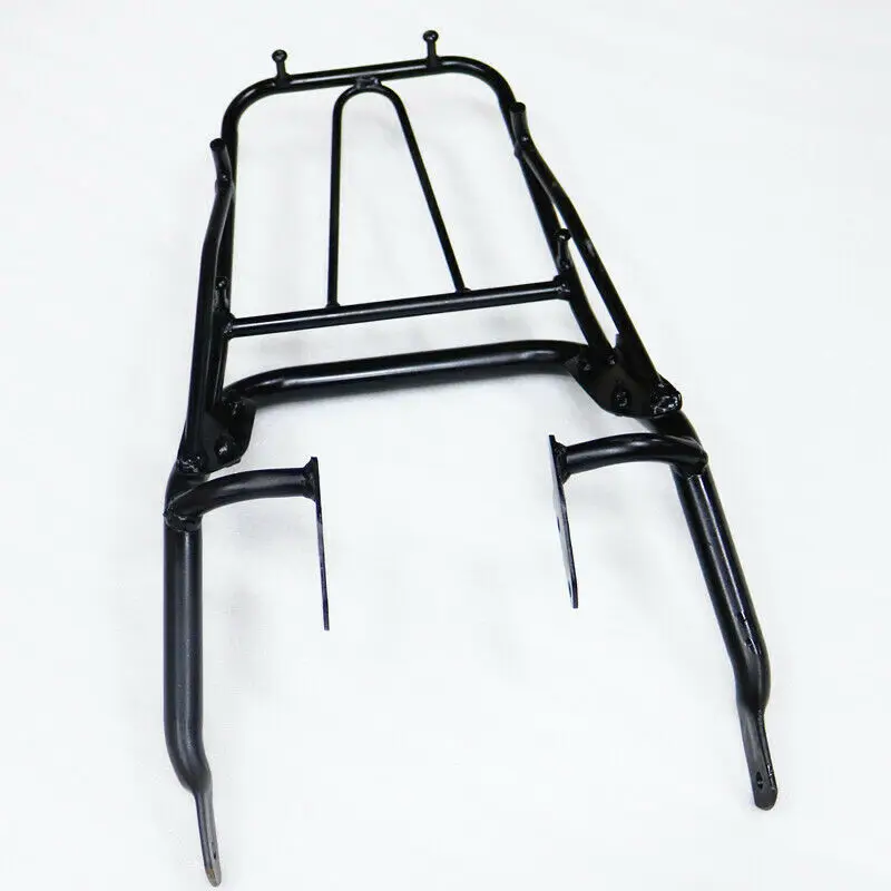 Black Rear Seat Luggage Rack Back Support Bracket Carrier For Honda FTR223 FTR