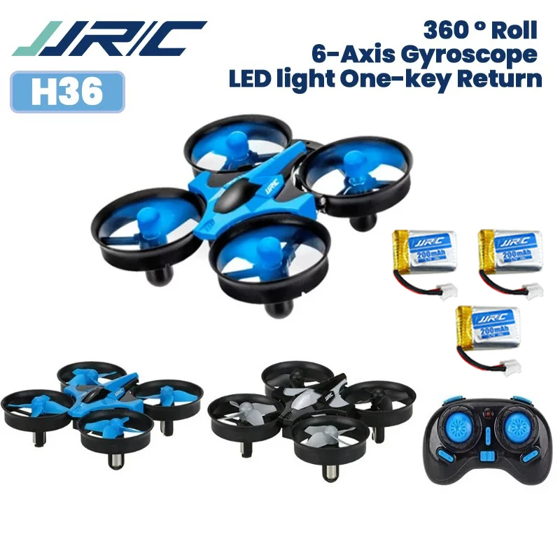 H36 Mini Drone Quadcopter 6-Axis 3Battery FPV
