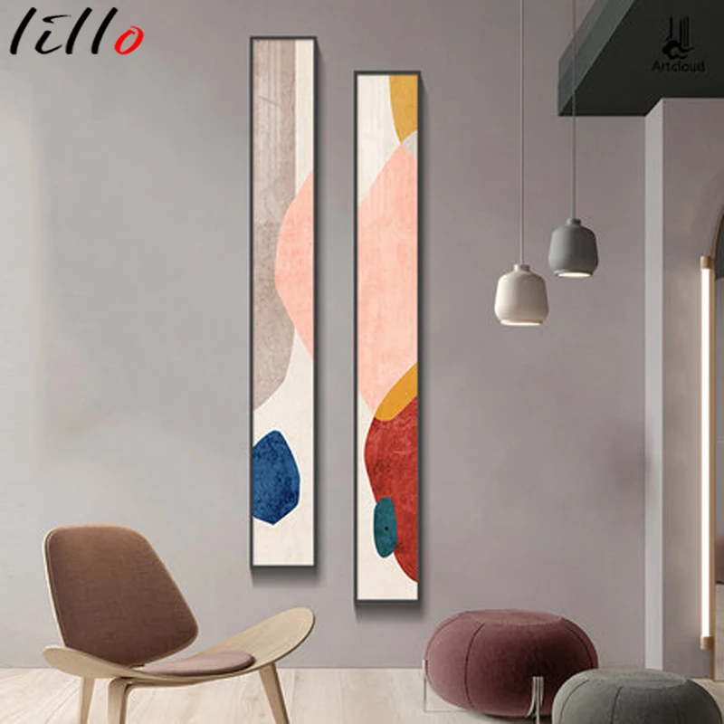 Creative Double-Sided Nordic Wall Art - Modern Minimalist Living Room & Corridor Décor