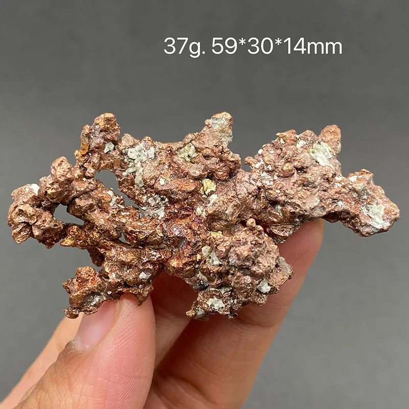 100% Rare Natural Copper Mineral Specimens Stones and Crystals Healing Crystal from China