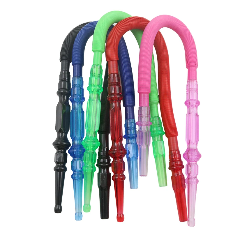 SY 1PC Retractable Shisha Hookah Acrylic Handle Water Hose Pipe Kit Can Be Elongated Narguile Smoking Accessories Vattenpipa