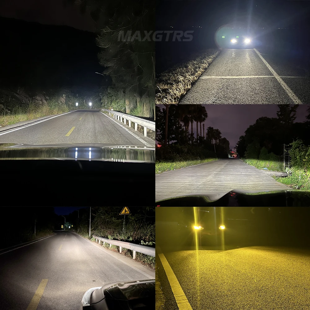 3면 광원 2개입 H7 LED 라이트 CANBUS 차량용 CSP 헤드라이트 전구 110W 6500K 백색 자동차 램프 플러그 앤 플레이 12V 28000LM