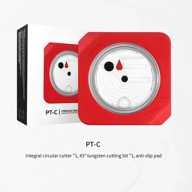DSPIAE PT-C Model Making Tool Integrated Rounder Rubber Plate Cover Belt Cutting Pressure Adjustment