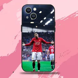 CR7 Football Star Ronaldo Black Soft Silicone Phone Case - IPhoneXSMax (Z1)
