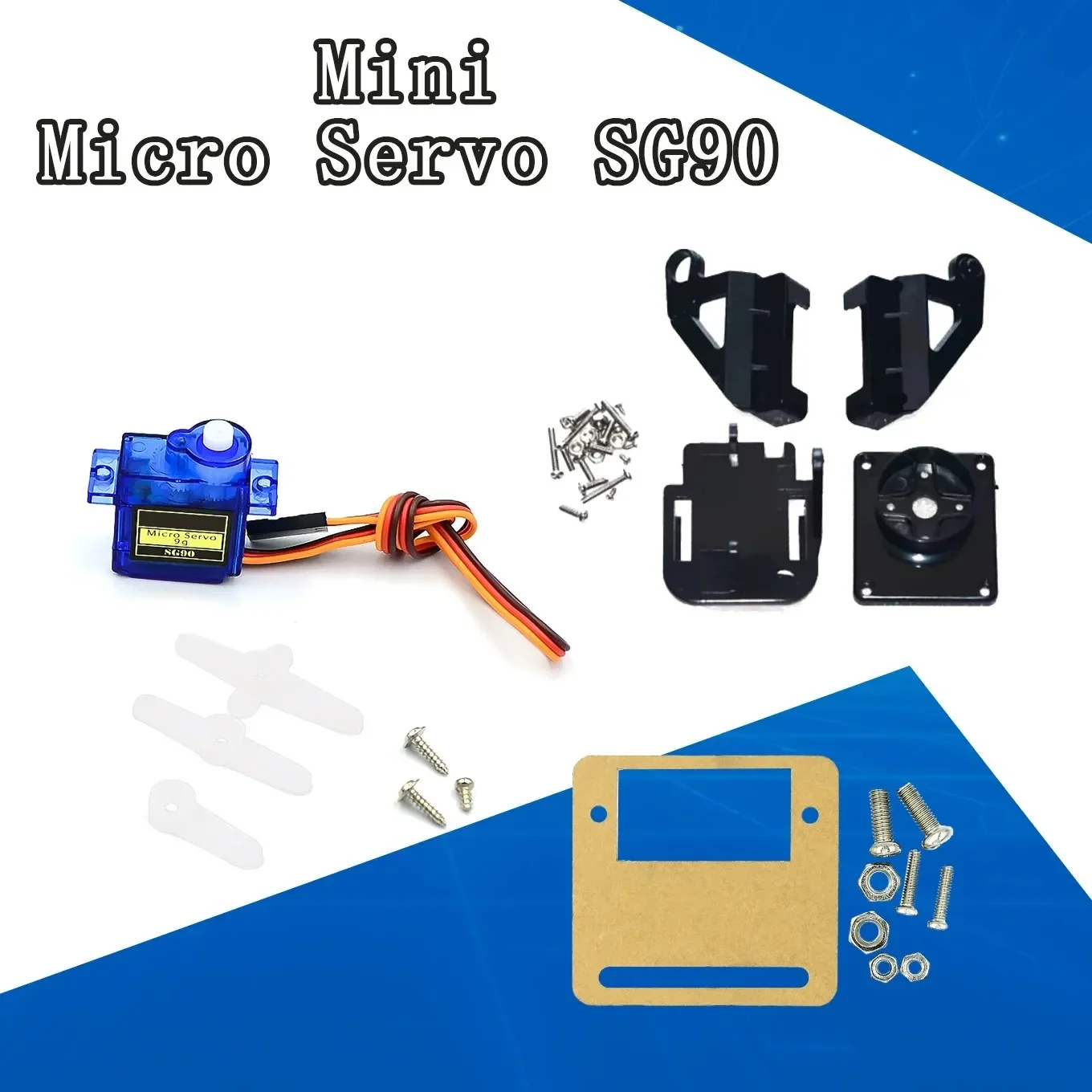 브래킷 PT 팬/틸트 카메라 플랫폼 Rc 미니 마이크로 9g 1.6KG 서보 SG90 RC 250 450 비행기 자동차 보트 용 방진 마운트