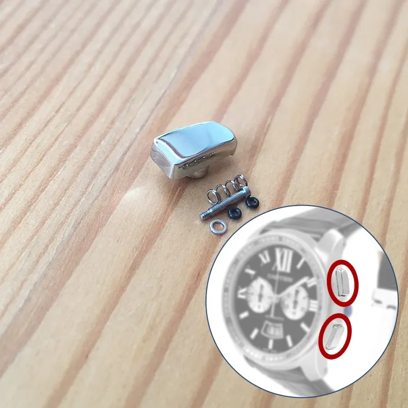 Pulsante Di Spinta Dell'Orologio Cronografo In Acciaio Per Orologio Automatico Cali Bre 42Mm Di Livello Dell'Auto 3578