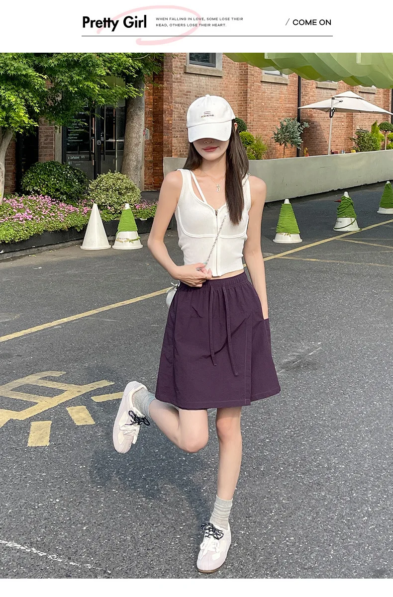 Women Two Piece Shorts Skirt Set Image 15