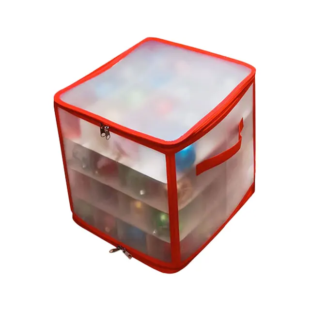 1 Boîte De Rangement De Boules Colorées À 64 Grilles, Organisateur