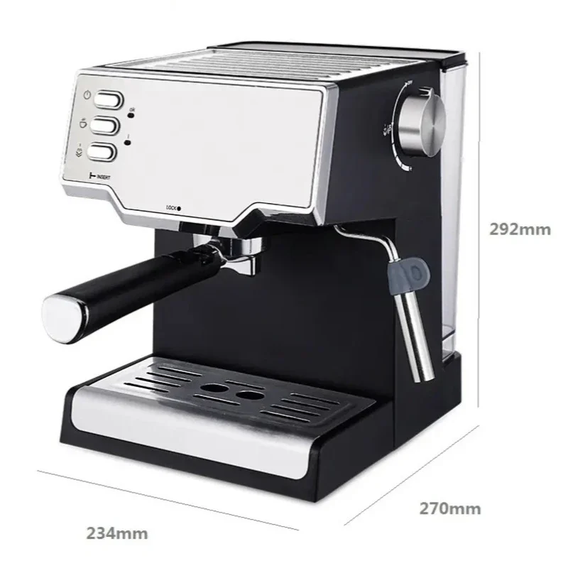 US standard 110V coffee machine High pressure extraction Italian semi-automatic espresso machine Portable home coffee