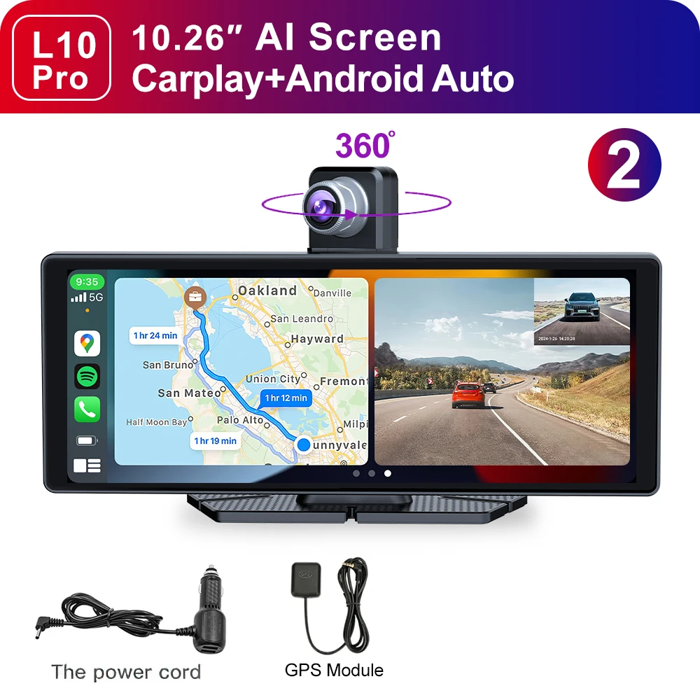 4K DVR L10PRO-GPS