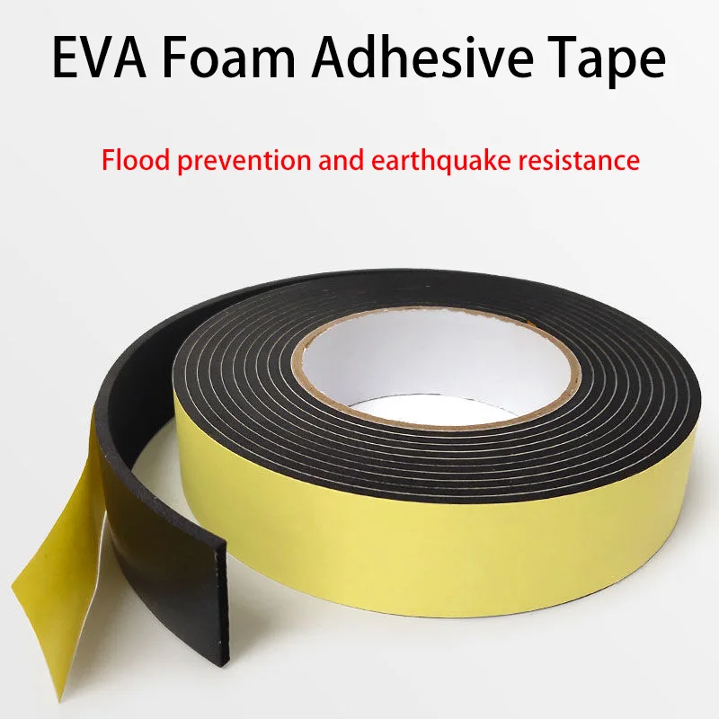 High-Tack Waterproof Foam Tape - Single-Sided Shockproof Sealant