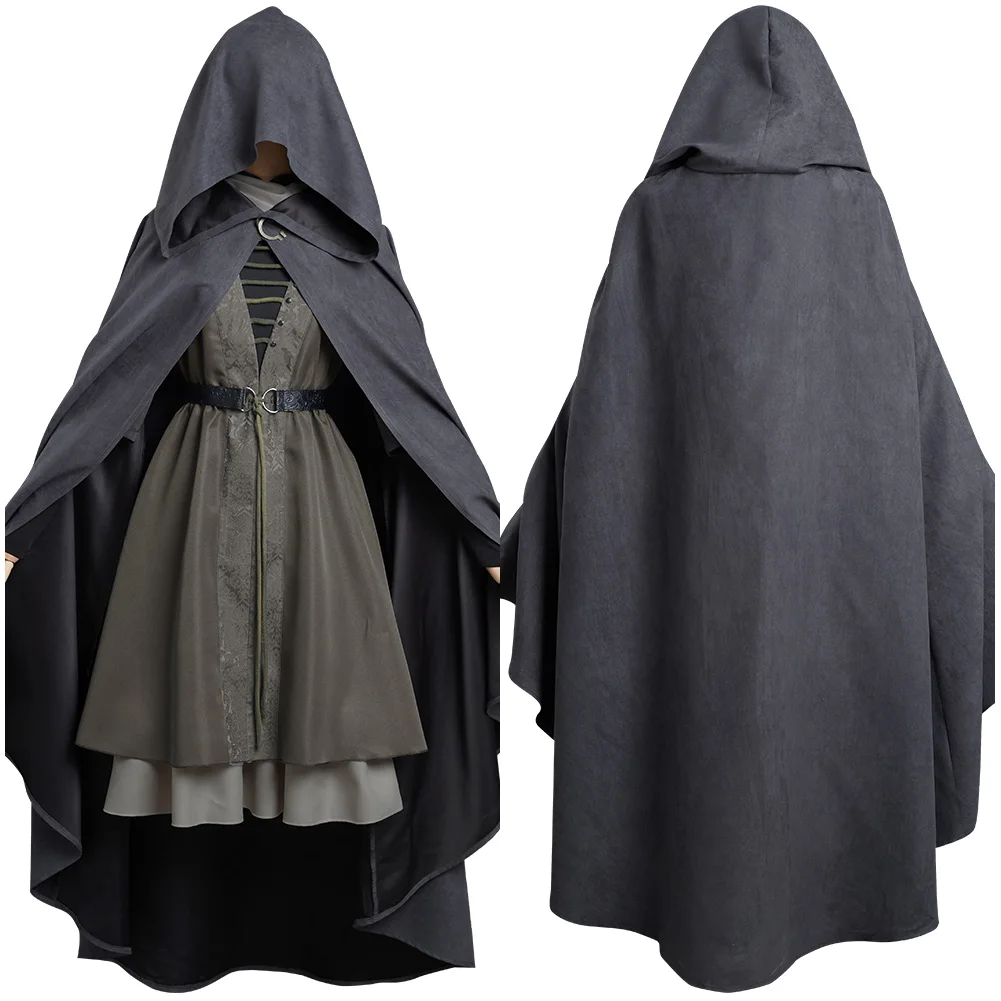 

Game Melina Cosplay Costume Dress Cloak Belt Innerwear Scarf Women Uniform Halloween Carnival Cloak Coat Suit