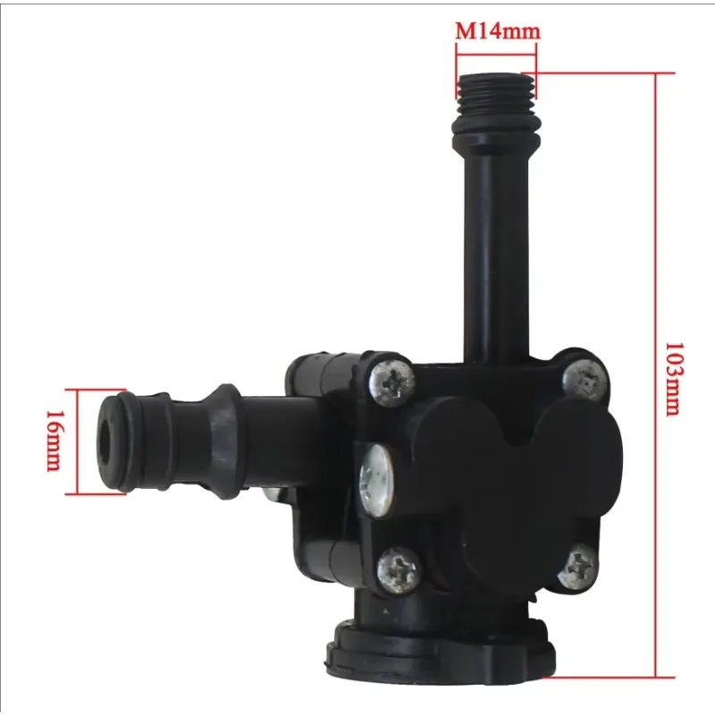 Automotive piston pump head DC 12V high pressure pump accessories 550 strong magnetic carbon brush motor water pump accessories