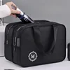 New Large capacity makeup bag dry wet separation double layer toiletry bag travel essential portable Cosmetics organizer 1