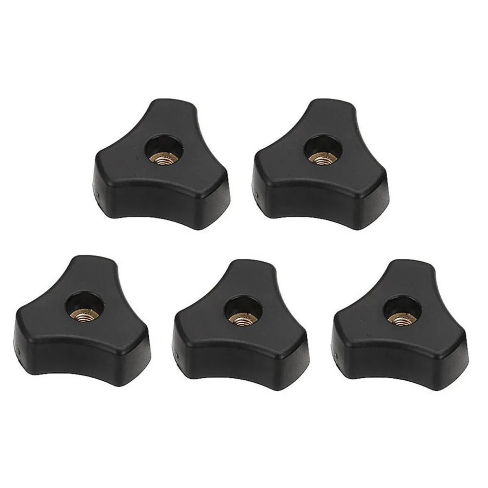 

5pcs M8 Nut T-Track T Slot Quick Acting Knobs Hold Down Clamps For Woodworking Jigs Clamps Parts Workshop Equipment Hand Tools
